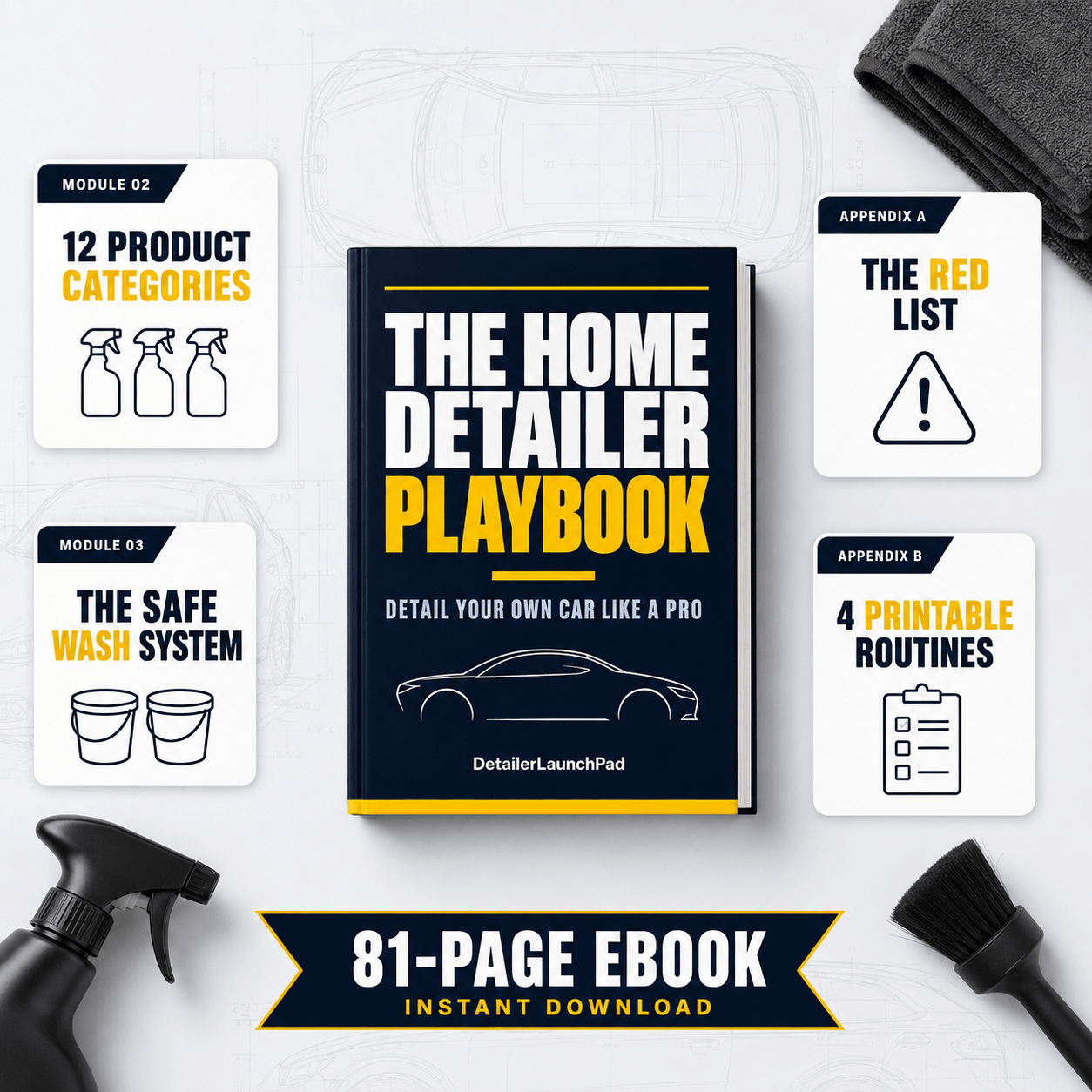 The Home Detailer Playbook product cover