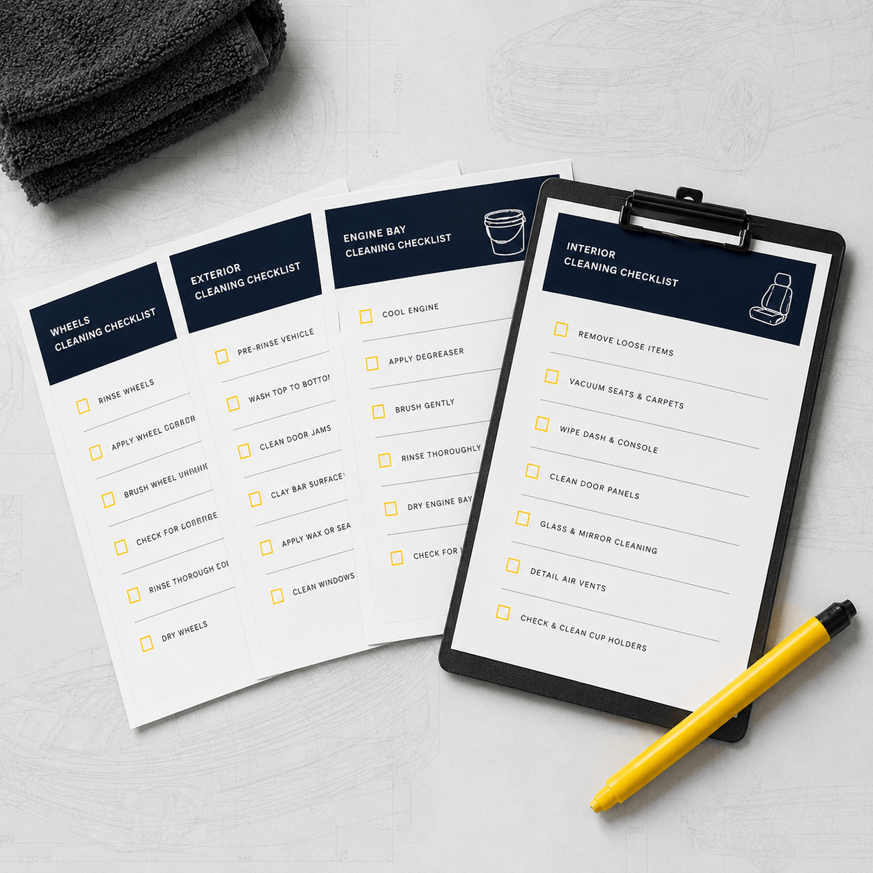 Four printable routines