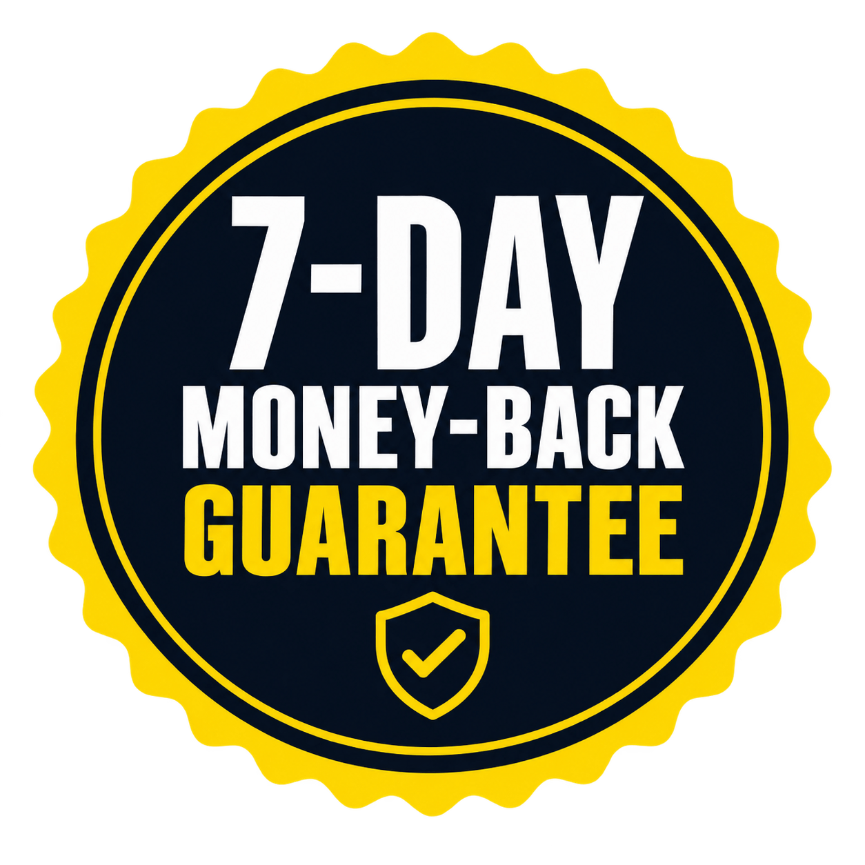 7-day guarantee seal