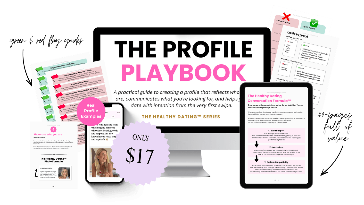 The Profile Playbook™ workbook mock-up