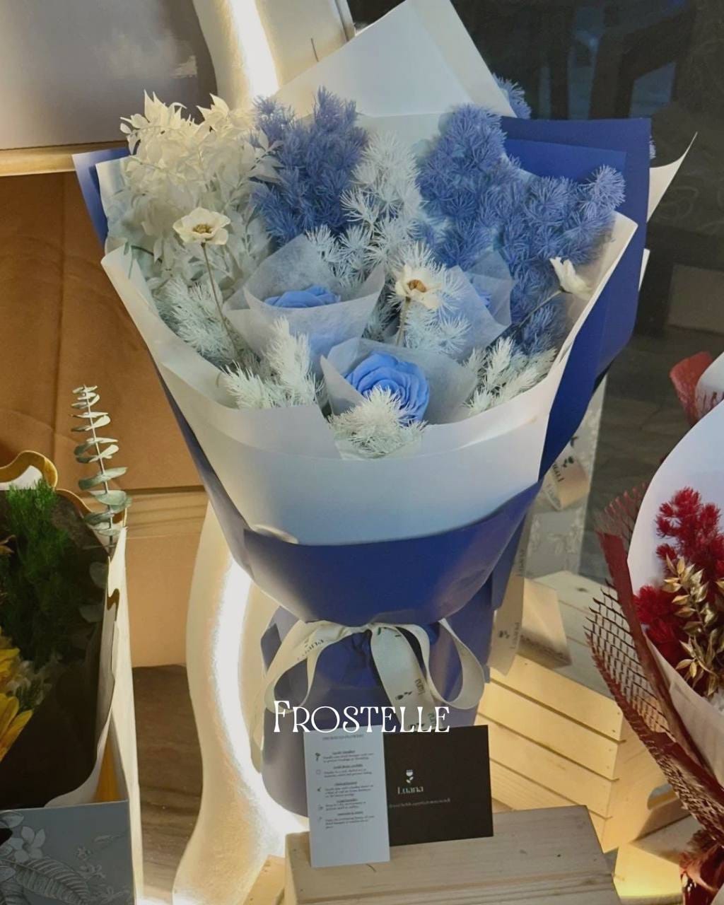 Frostelle preserved bouquet
