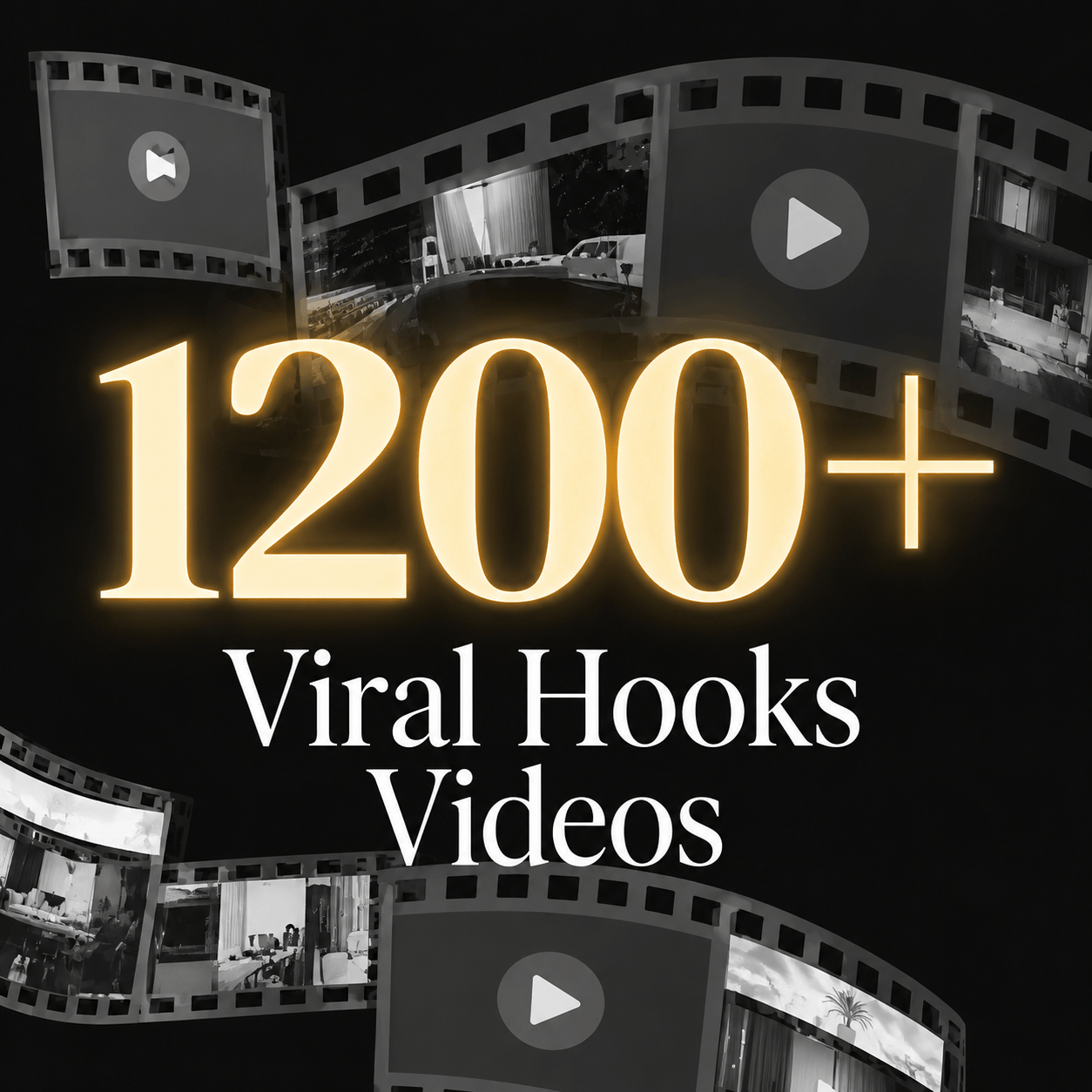 1200+ Viral Hooks Videos Pack bonus