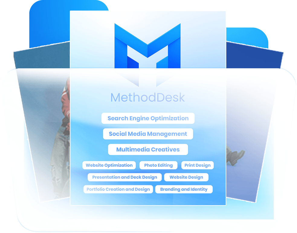 MethodDesk multimedia and social media design portfolio
