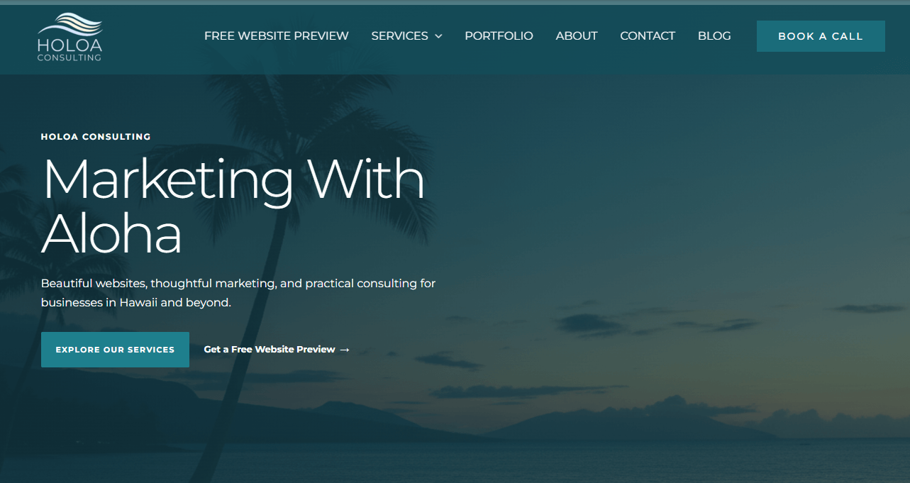Website after working with MethodDesk
