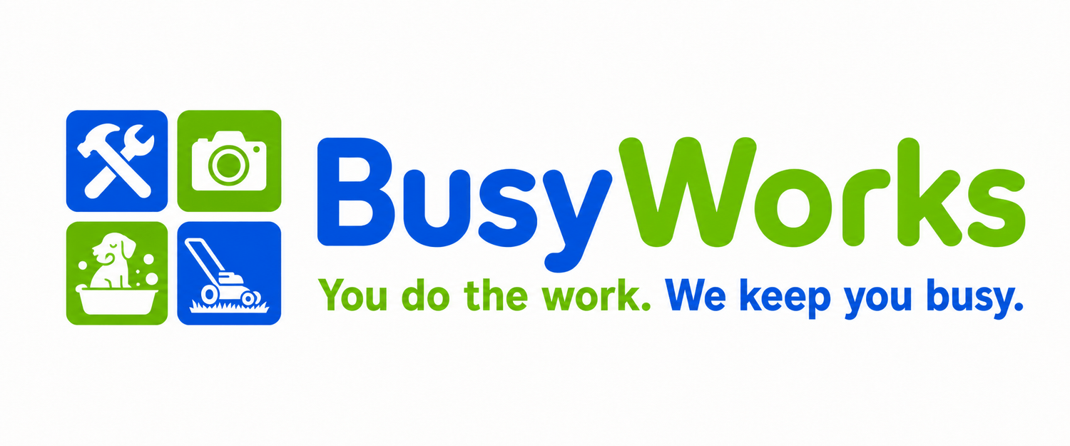 BusyWorks — You do the work. We keep you busy.
