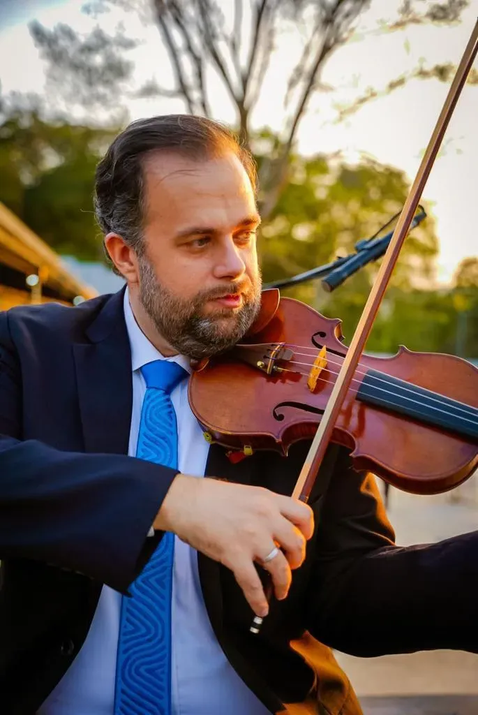 Violinista detalle
