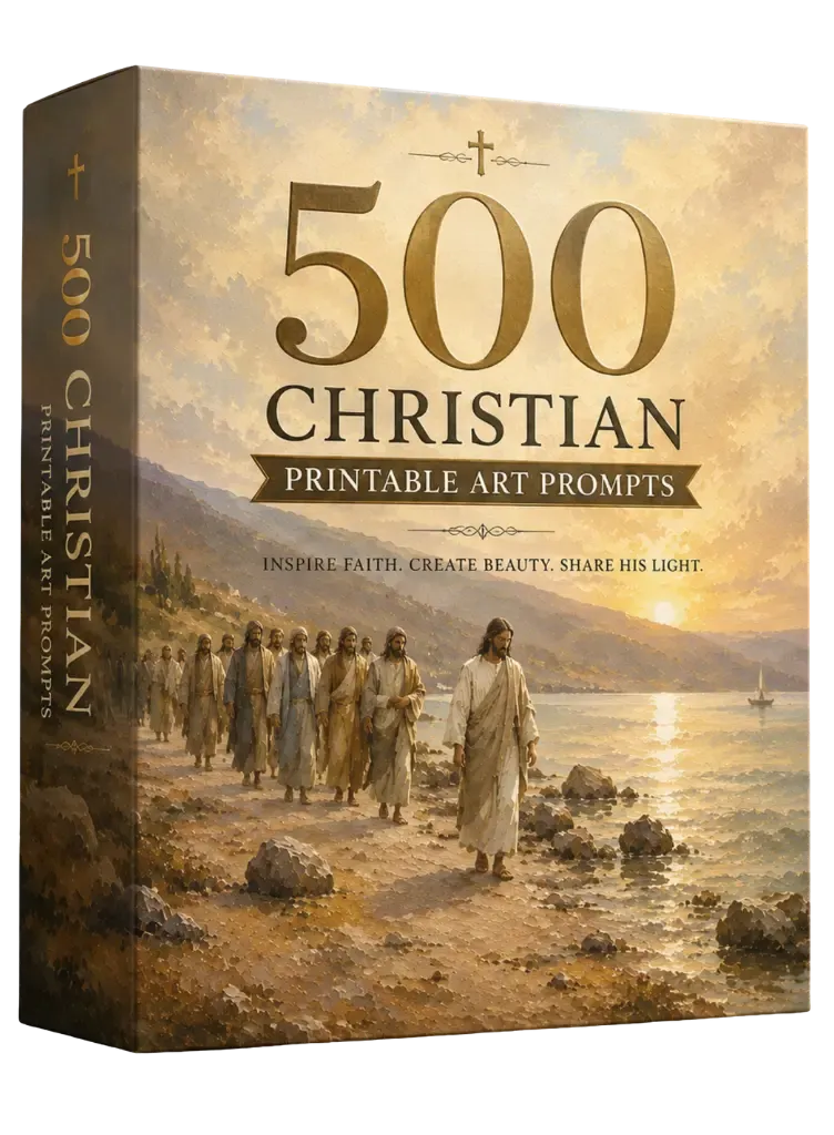 500 Christian Printable Art Prompts Coupon Promo Offer