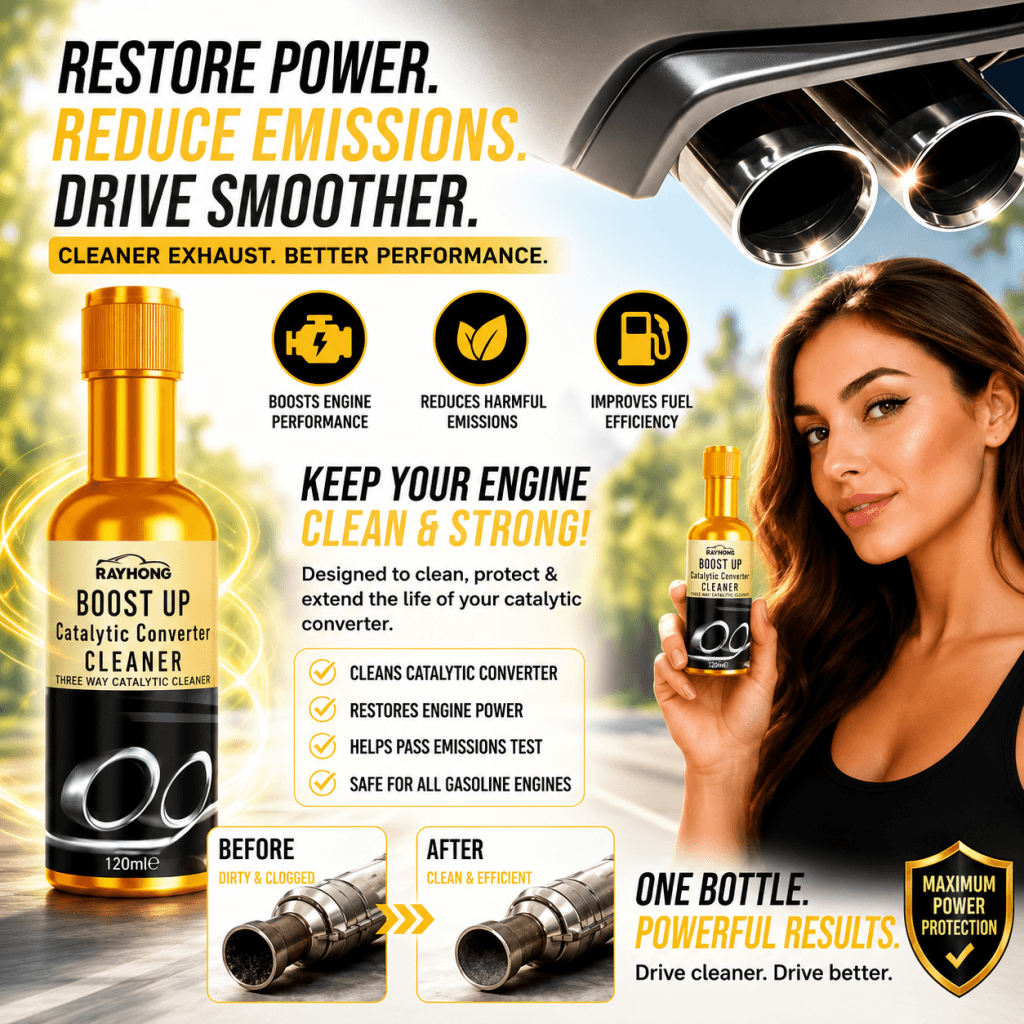 Boost Up Catalytic Converter Cleaner clean burn