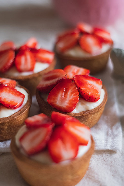 Strawberry cakes