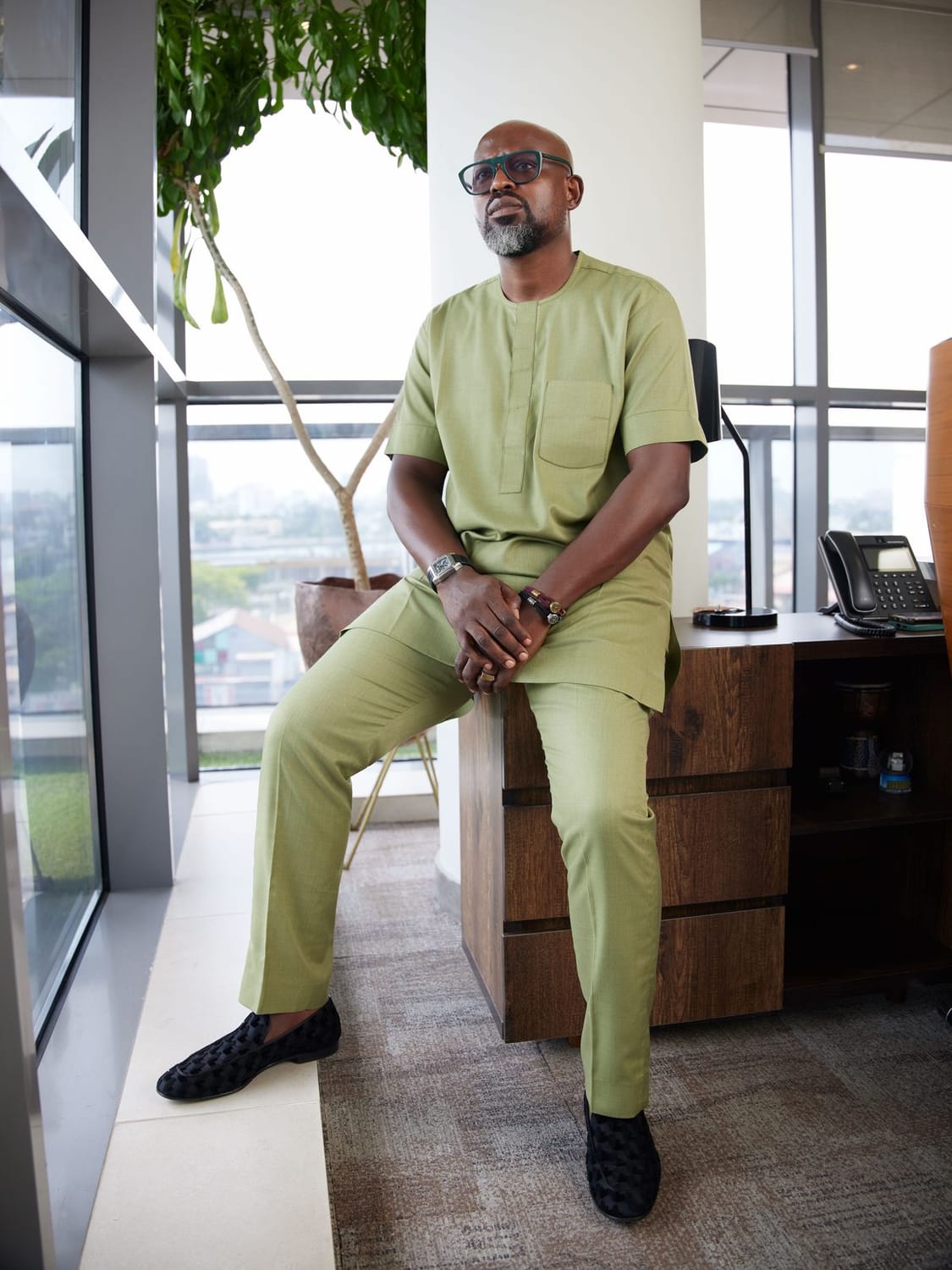 The Shaka — Tado Emme Afro Executive Collection