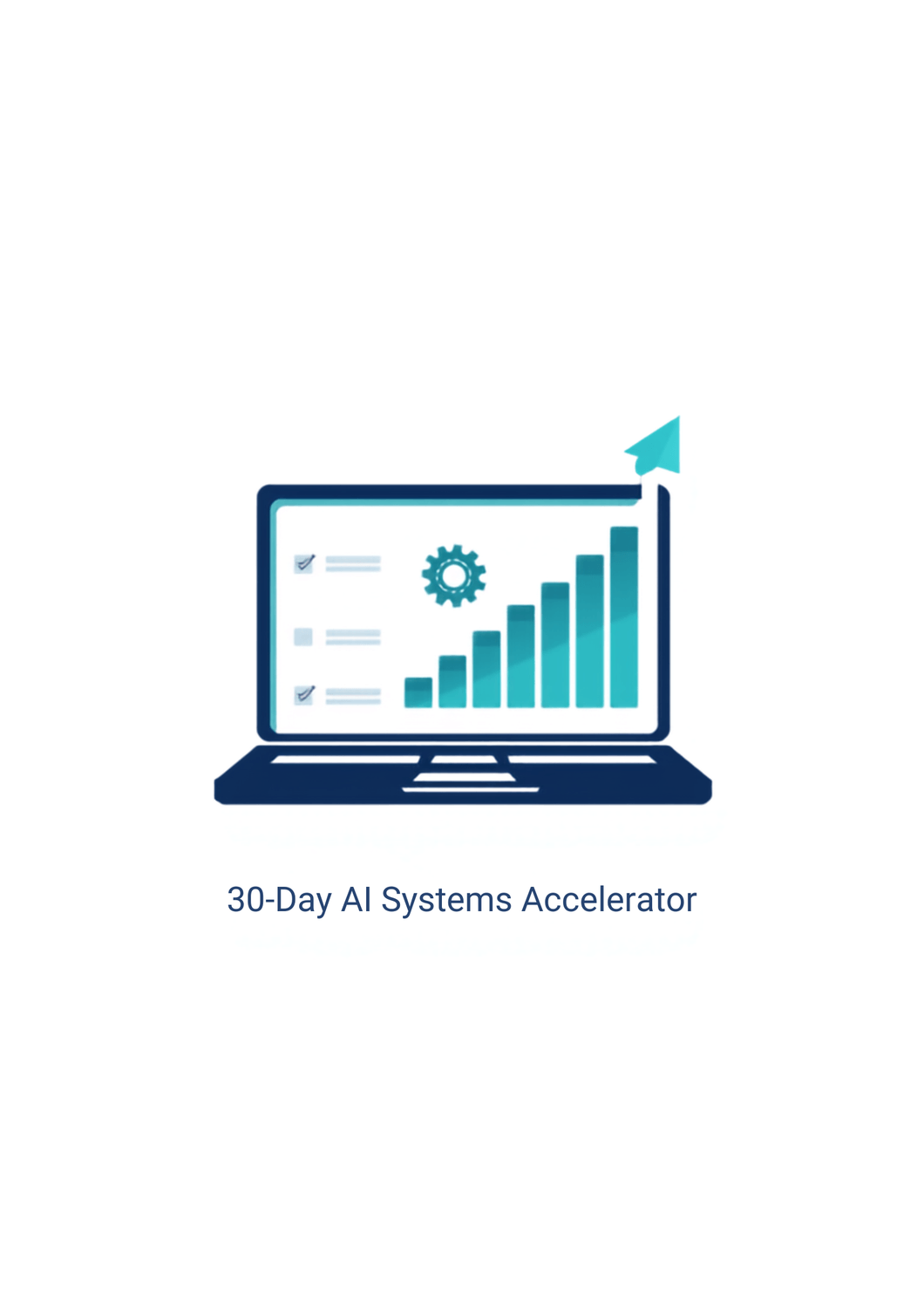 30-Day AI Systems Accelerator digital program icon