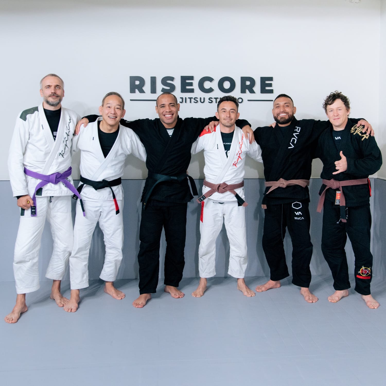 Training partners after a session