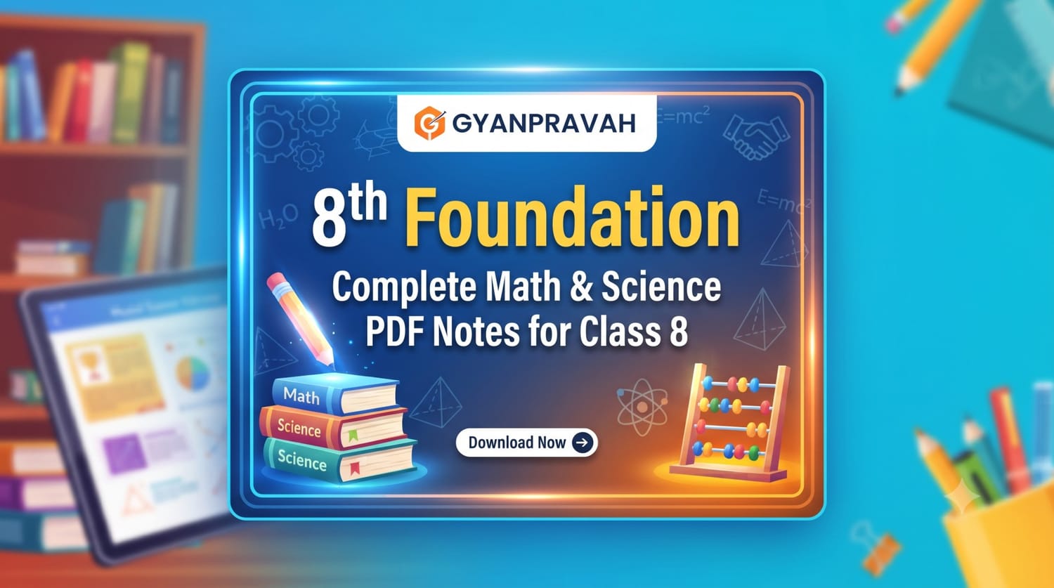 Class 8 Math and Science PDF Notes Maharashtra Board