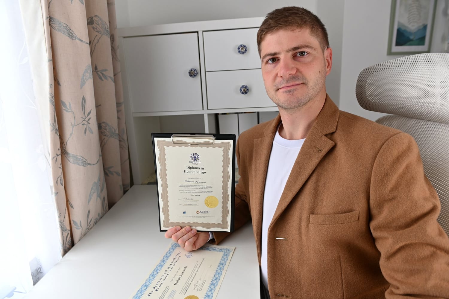 Mariusz Karmański - dyplomowany hipnoterapeuta, Relaksoterapia