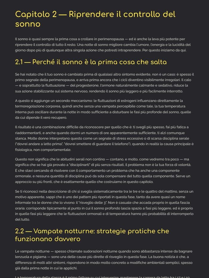 Anteprima capitolo Il Sonno