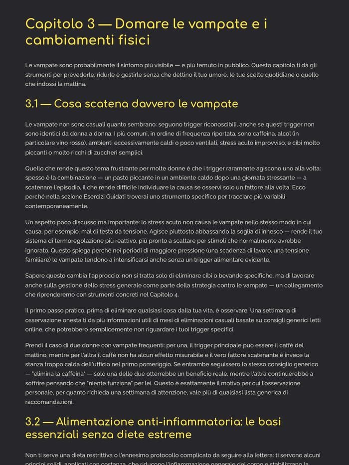 Anteprima capitolo Le Vampate