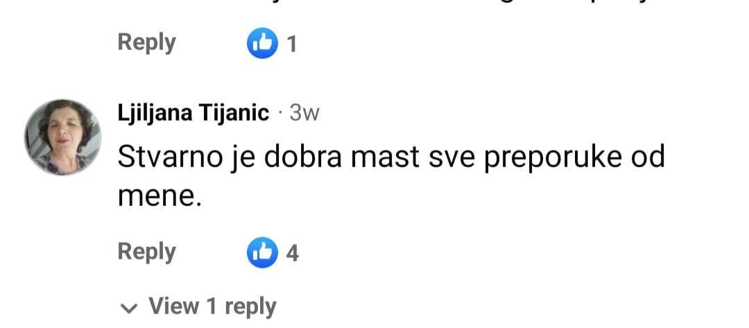 Utisak korisnika Lavlje masti 1