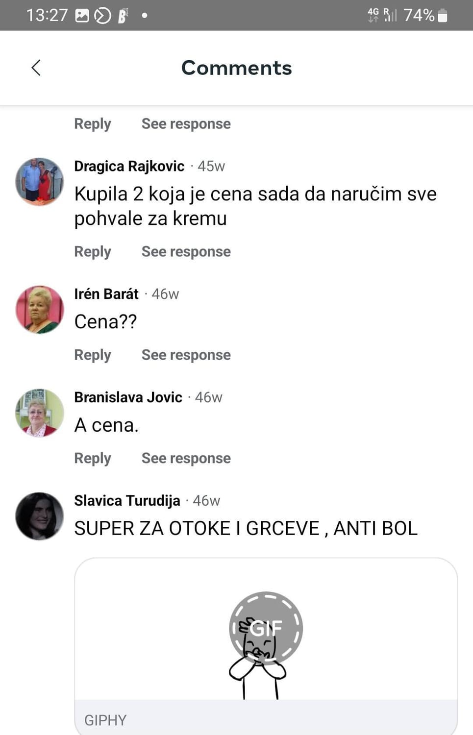 Utisak korisnika Lavlje masti 4