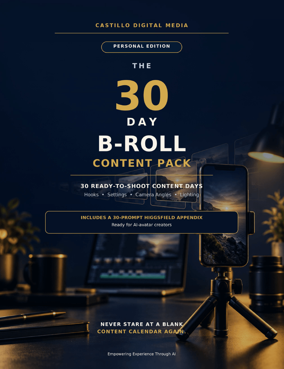 30-Day B-Roll Content Pack