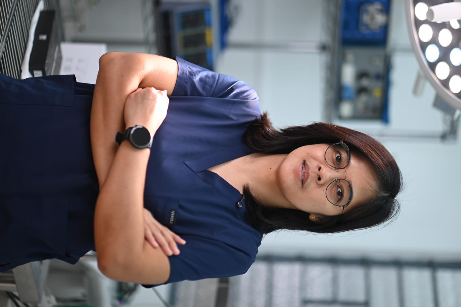 Dr. Ellaine, founder of Estacion Animales Clinica Veterinaria