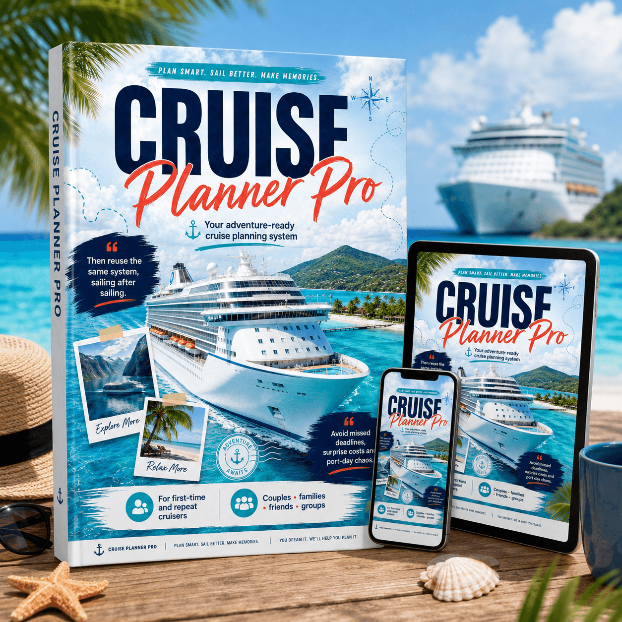 Cruise Planner Pro printable cruise-planning workbook