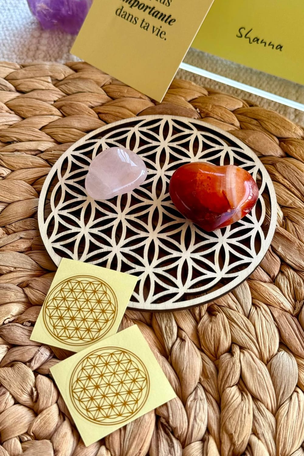 Set fleurs de vie pour purifier