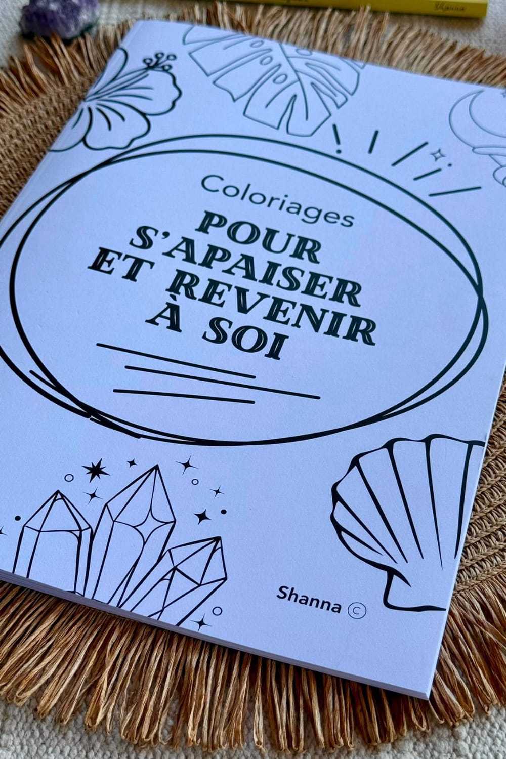 Cahier de coloriage créé par Shanna