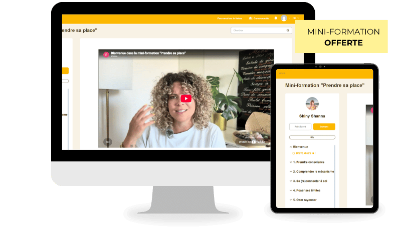 Mini-formation offerte "Prendre sa place"