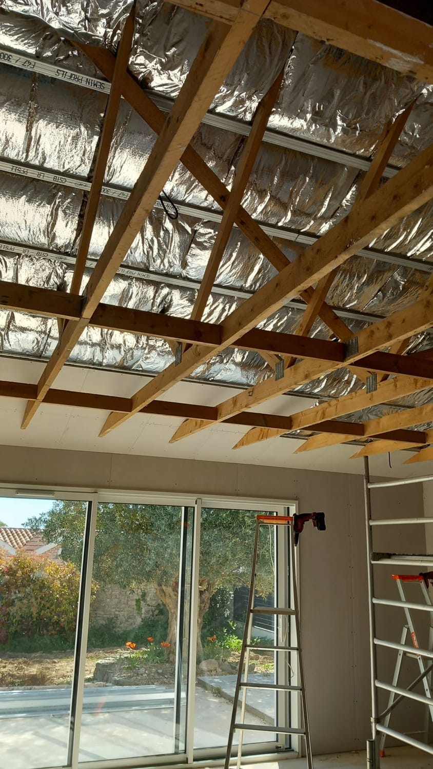 Rénovation complète — charpente
