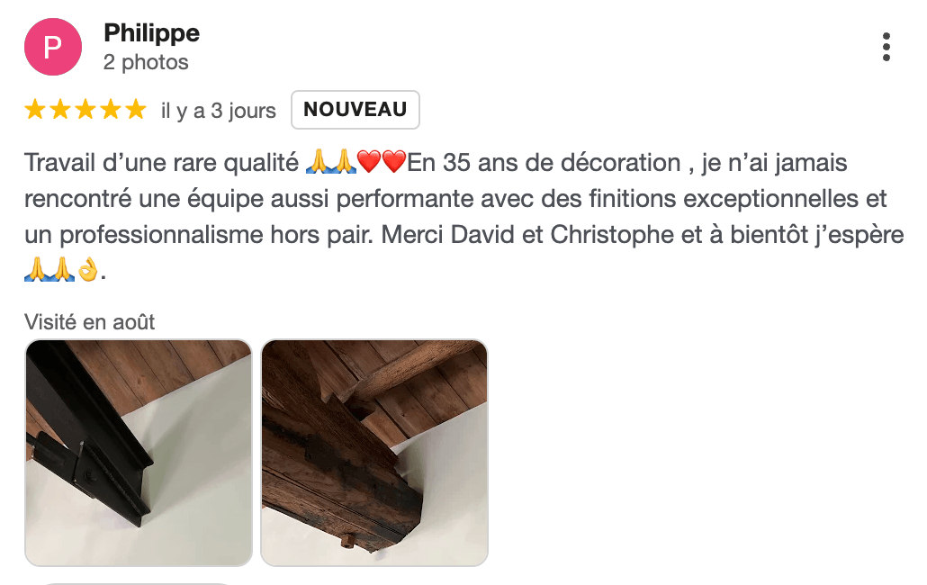 Avis Google 4