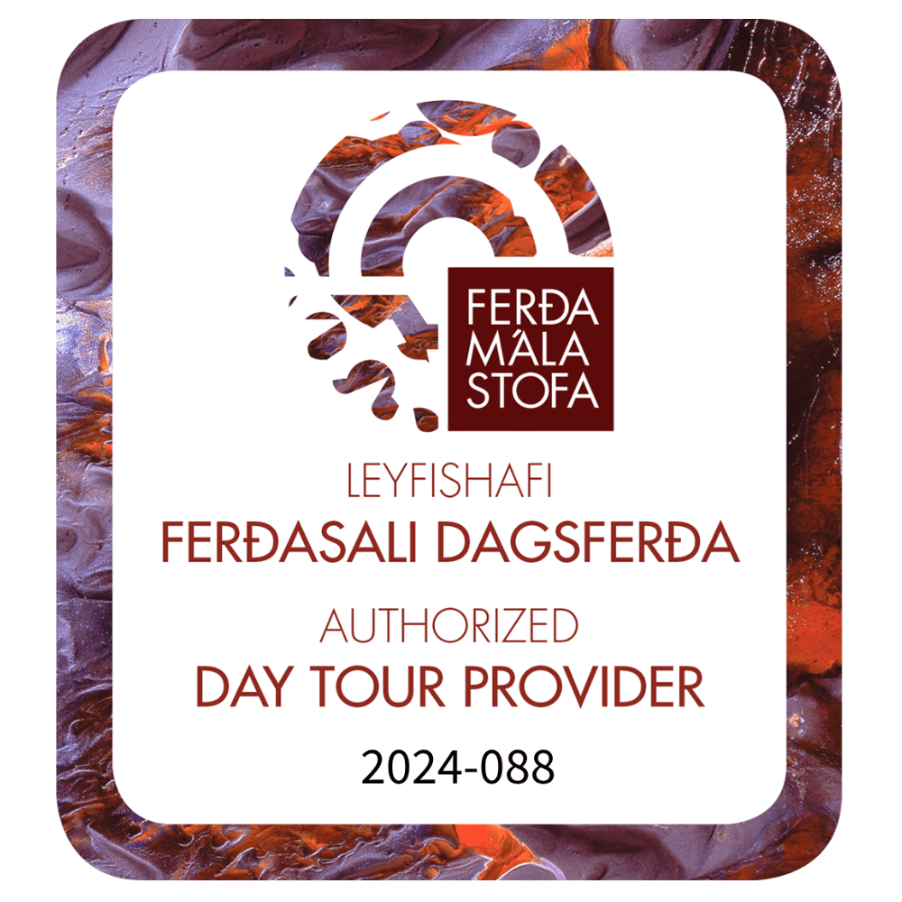 Icelandic Tourist Board Authorized Day Tour Provider 2024-088