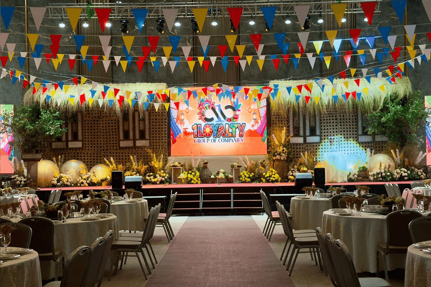 Corporate event styling by Miels Event Styling