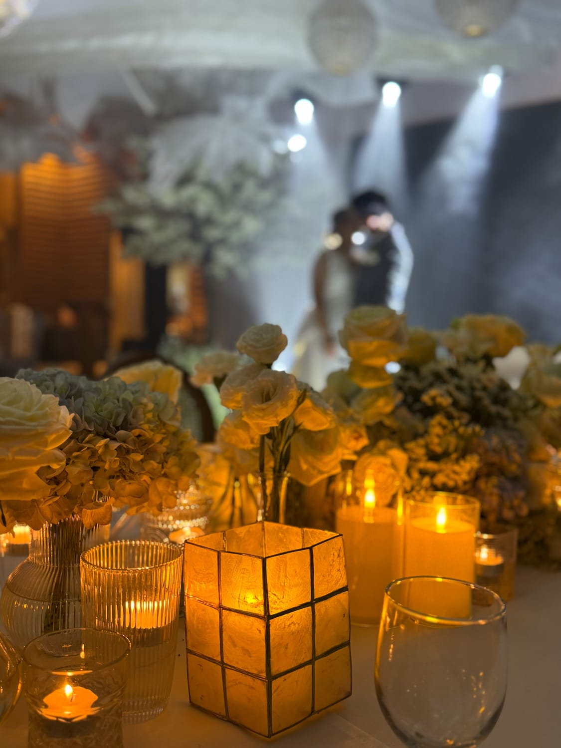 Miels Event Styling candle detail