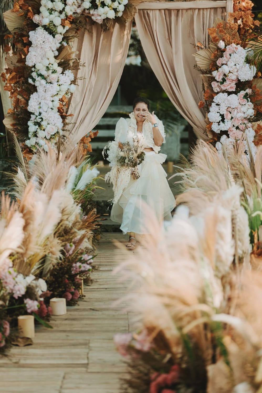 Intimate beach wedding detail 05