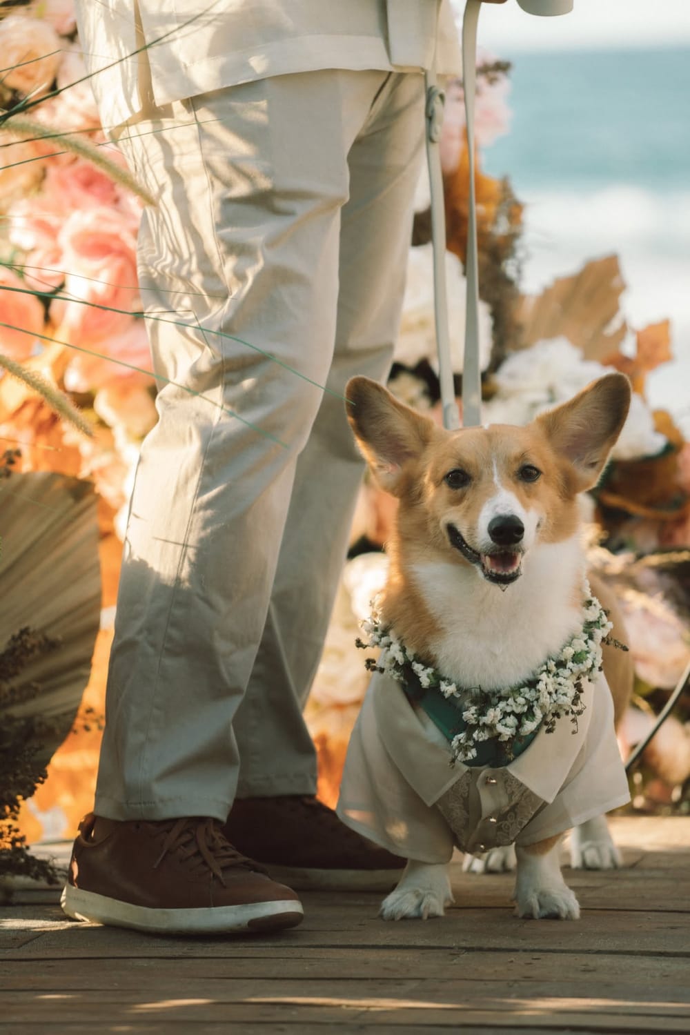 Intimate beach wedding detail 03