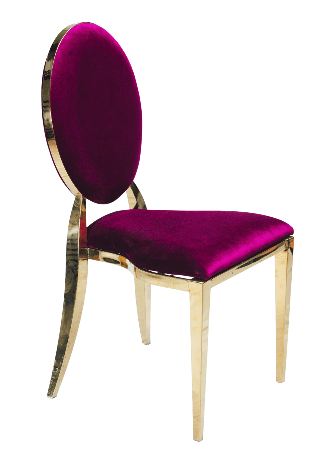 Velvet Chair - Orchid