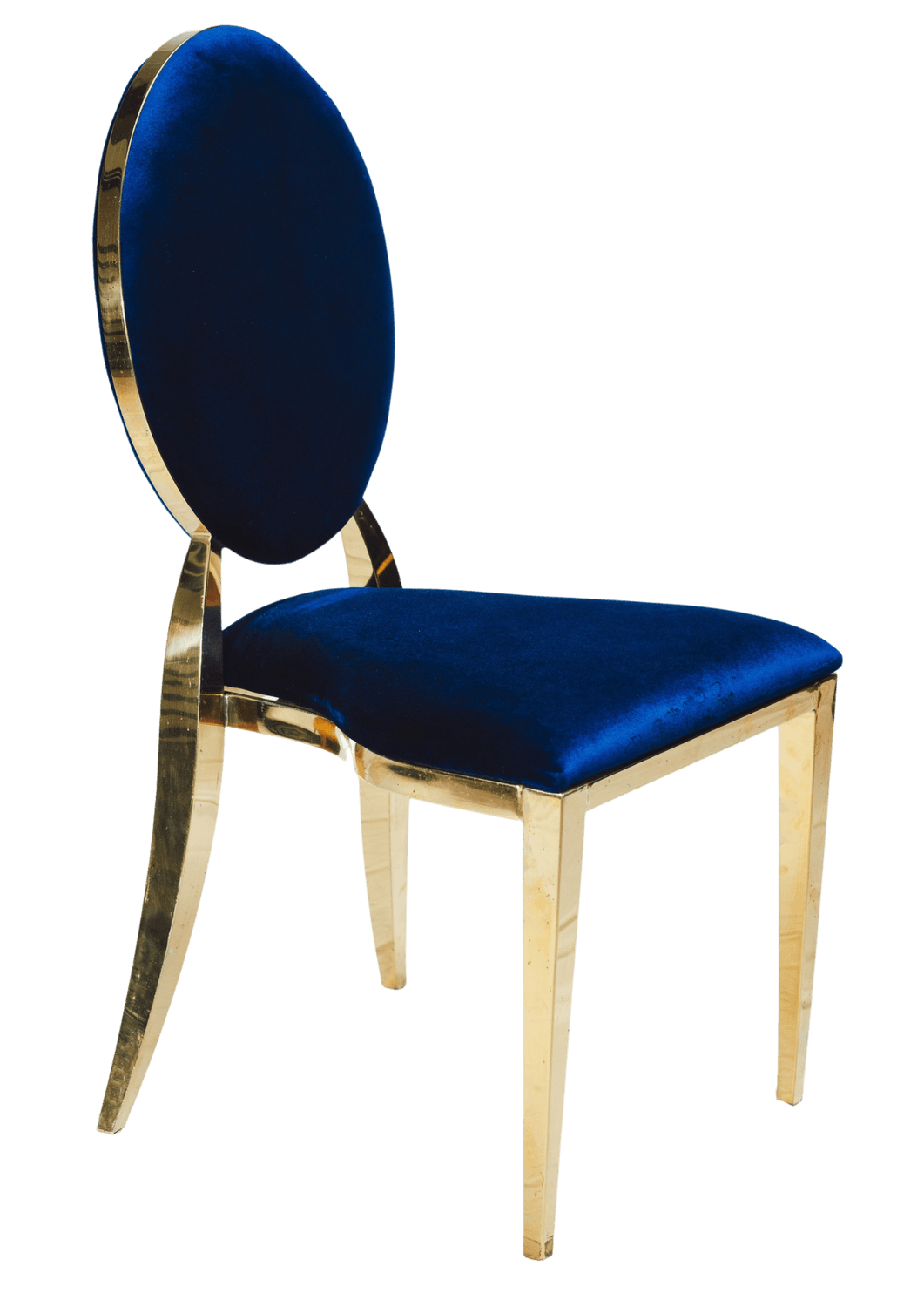 Velvet Chair - Sapphire
