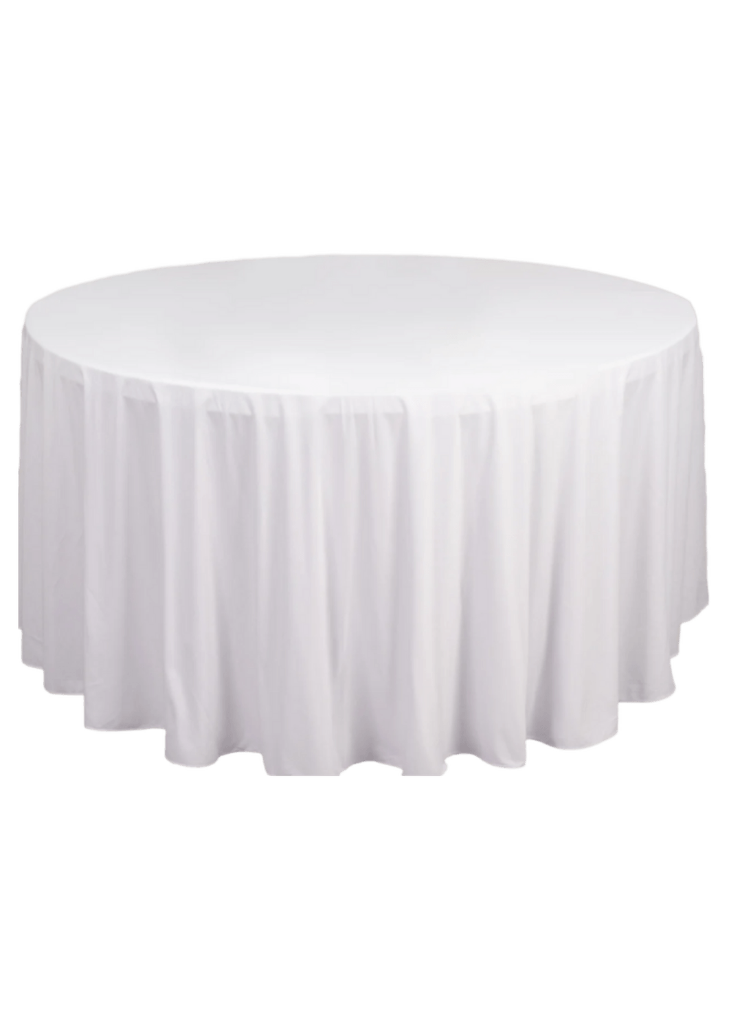 10-Seater Banquet Table (White Cloth)