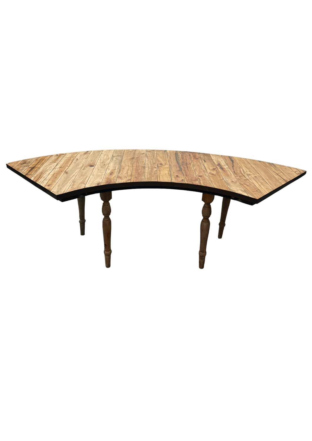 Wooden Curve Table