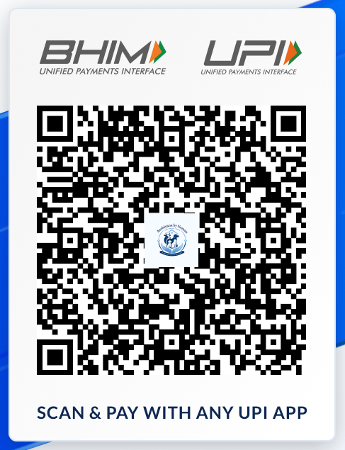 UPI donation QR code