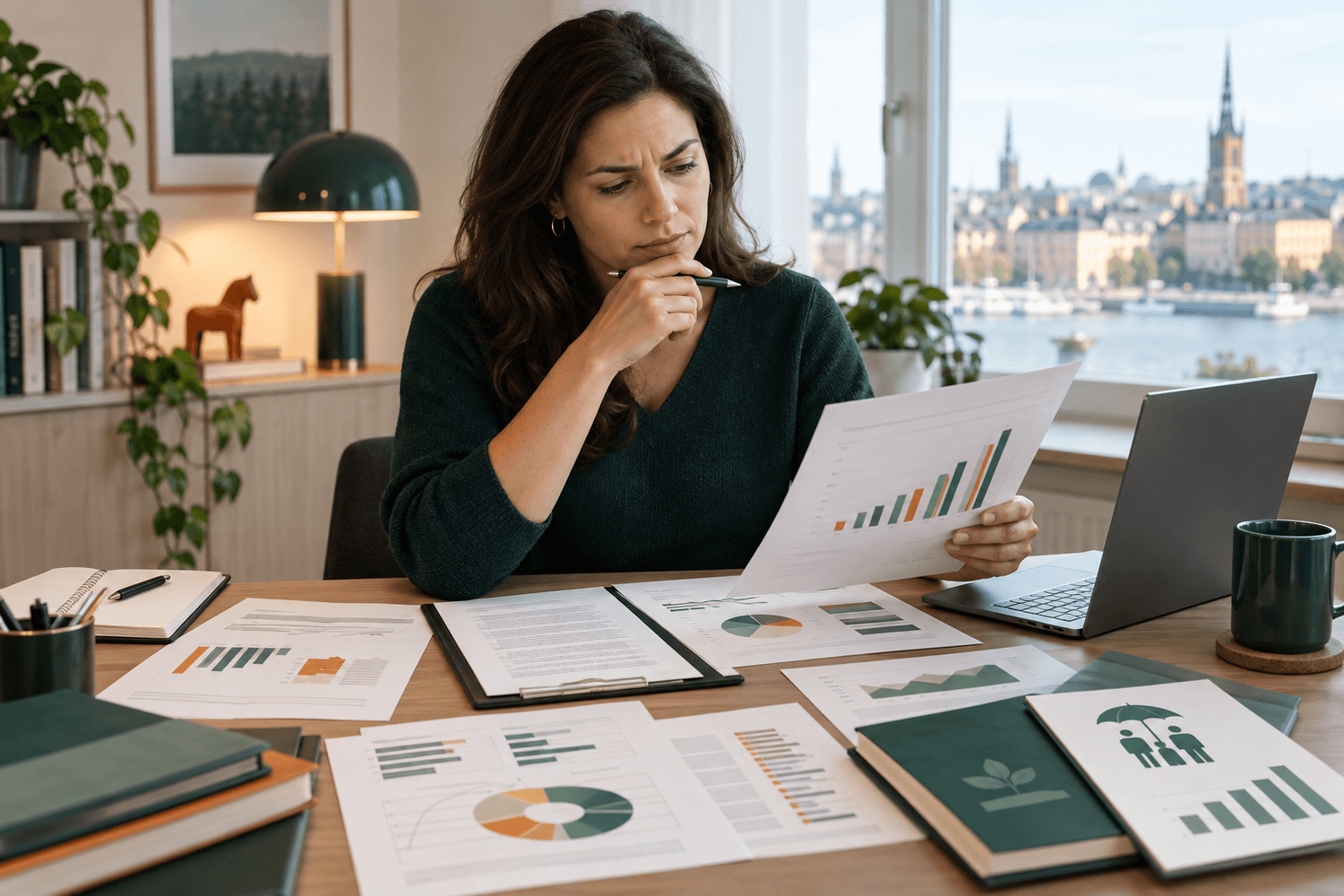 Comparing salary pension and benefits