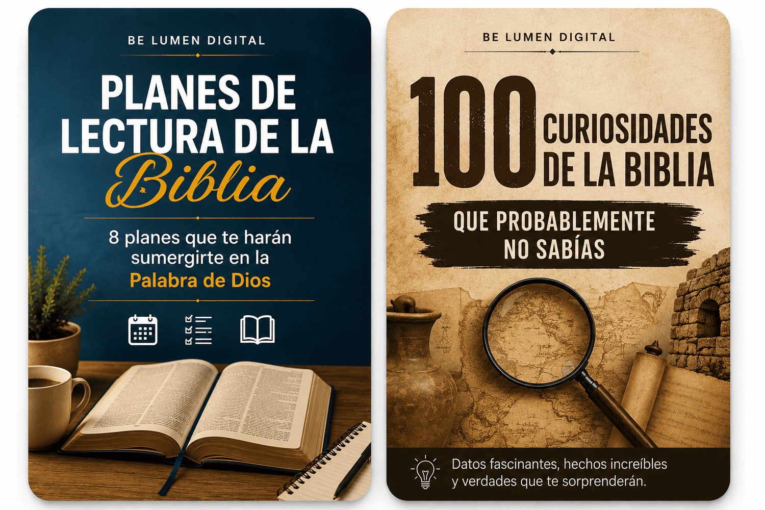 Bonos digitales de Be Lumen Digital