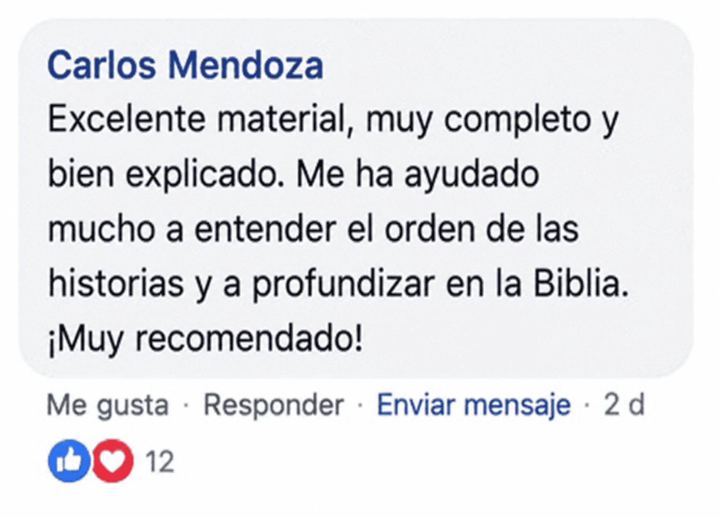 Testimonio de Carlos