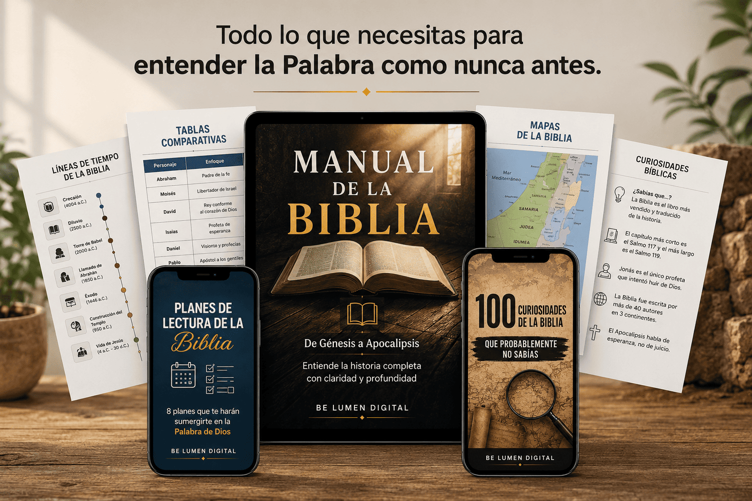 Contenido completo del Combo Manual de la Biblia