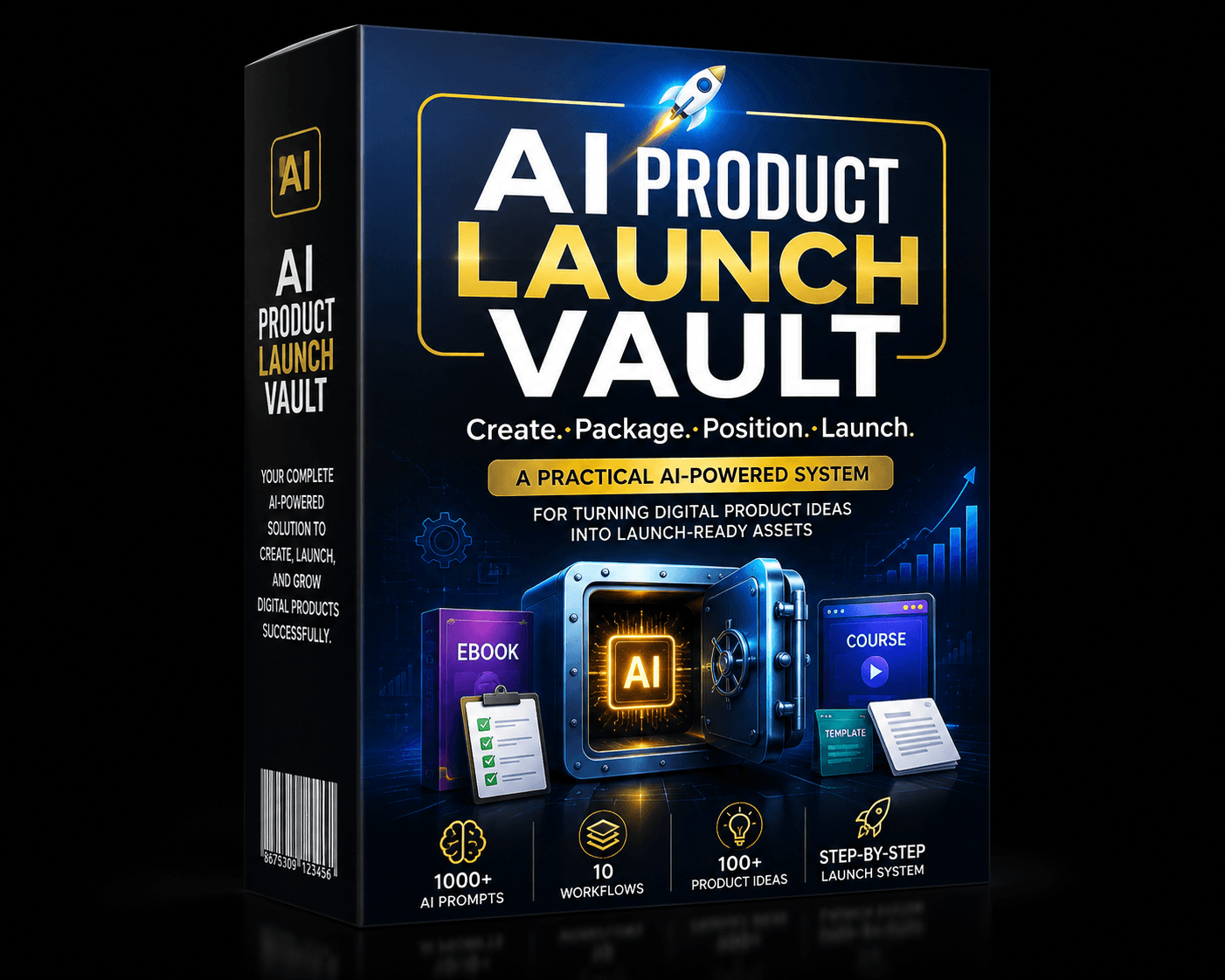 ai product launch vault vs promptbase