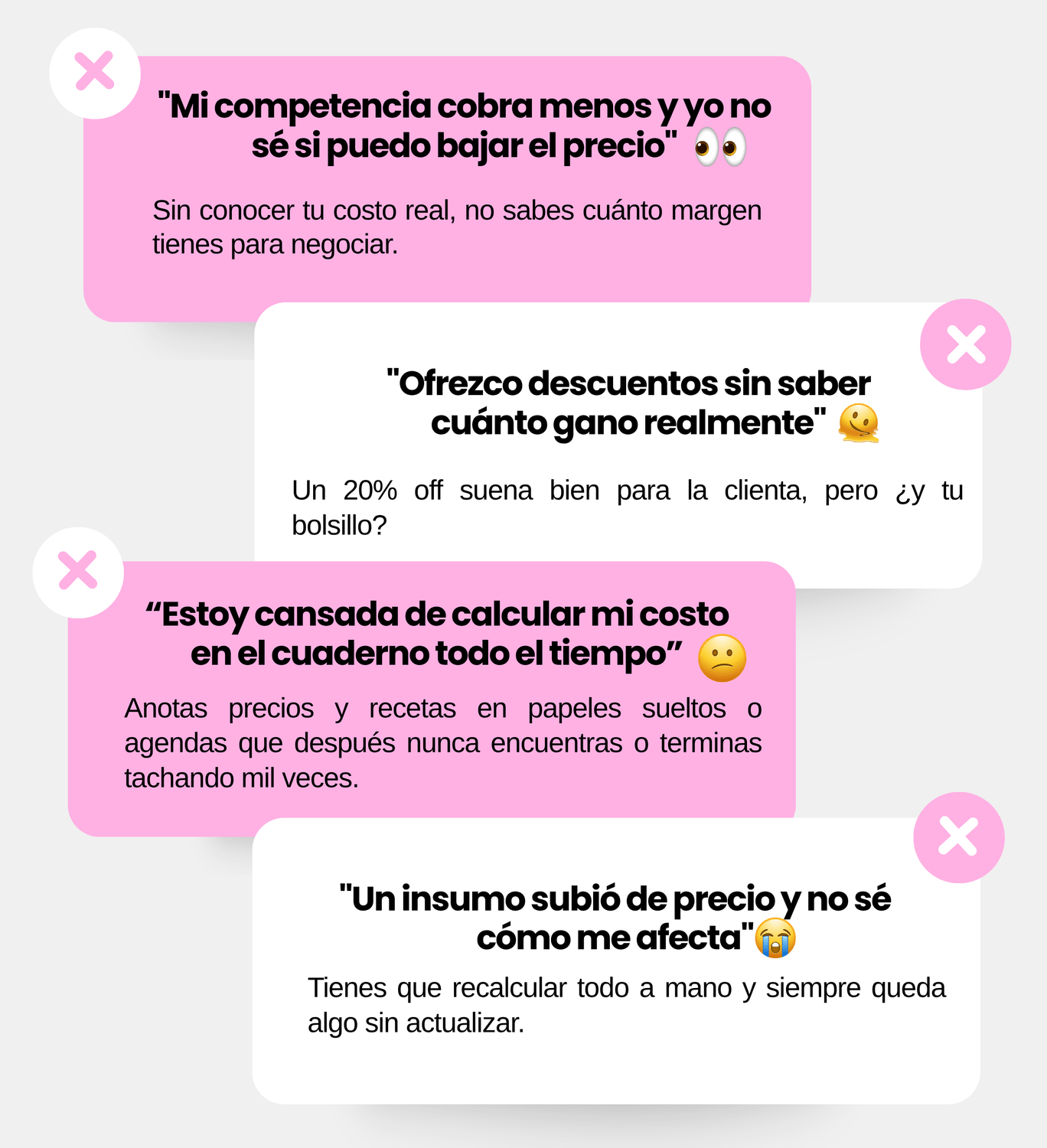 Situaciones comunes