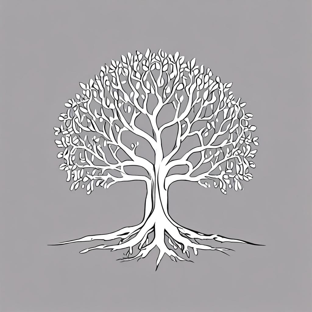 roots tree icon