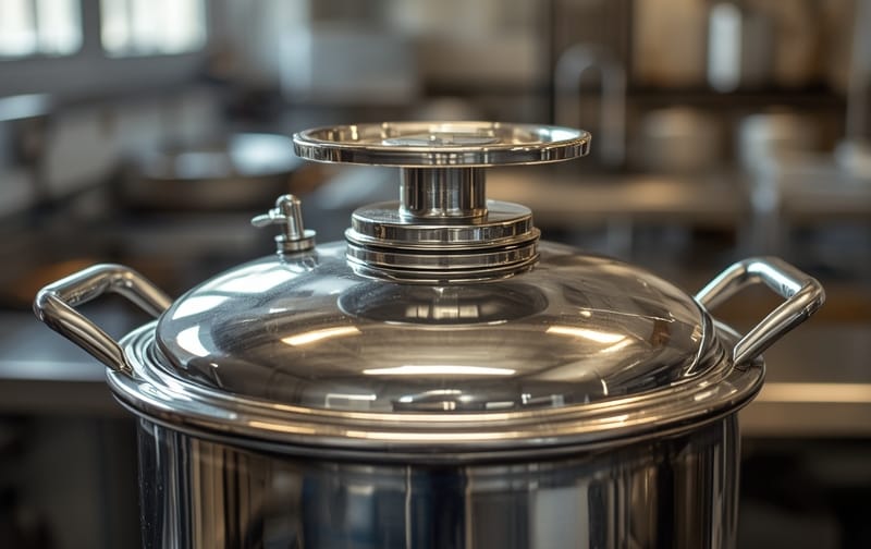 stainless steel retort pressure cooker machine kitchen