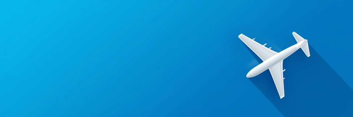 airplane travel icon