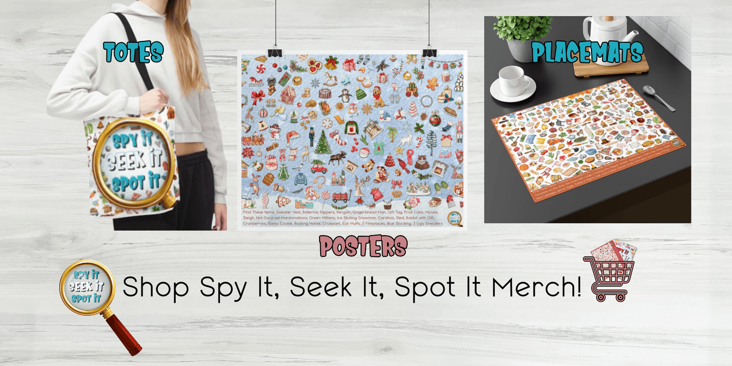 Spy It, Seek It, Spot It Merch Store